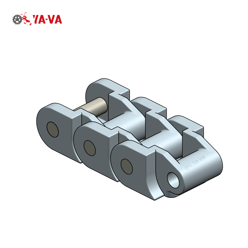 Miniature Chains 40P Plastic Conveyor Chains Flexible Chains
