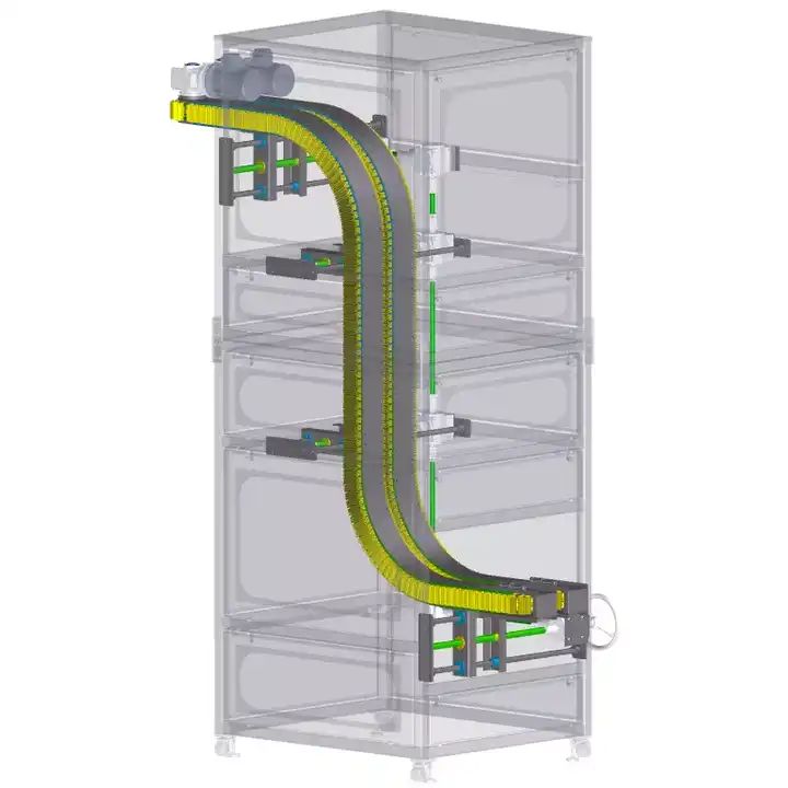 YA-VA Battery Cell Vertical Wedge Gripper Conveyor